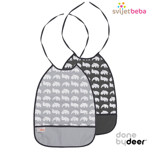 Done by Deer | Podbradak | Done by Deer Medium - Grey, 2kom Done by Deer | Podbradak | Done by Deer Medium - Grey, 2kom
