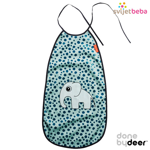 Done by Deer | Podbradak | Done by Deer Long - Happy Dots Blue Done by Deer | Podbradak | Done by Deer Long - Happy Dots Blue