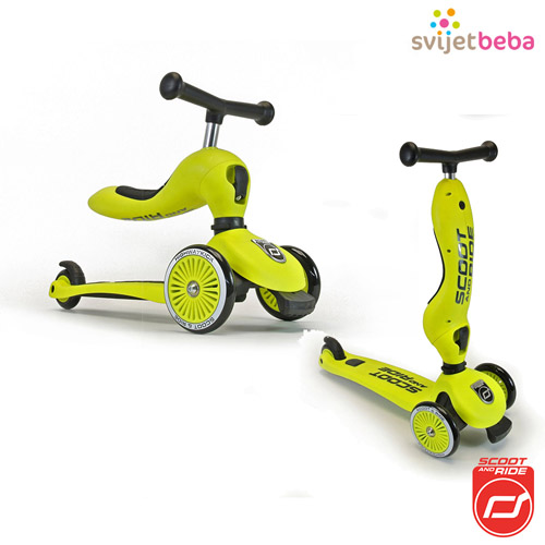 Igra na otvorenom | Highwaykick 2u1 - Guralica i Romobil | Scoot&Ride Highwaykick - Lime Igra na otvorenom | Highwaykick 2u1 - Guralica i Romobil | Scoot&Ride Highwaykick - Lime