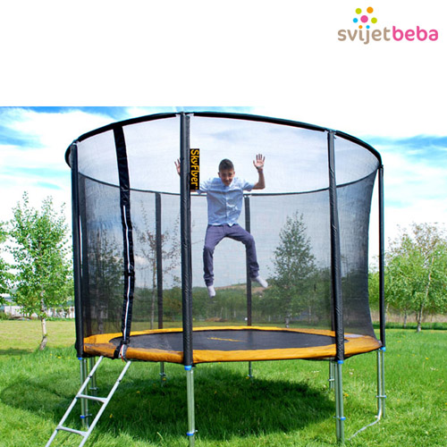 Igra na otvorenom | Trampolin 2U1 304cm | Žuti Igra na otvorenom | Trampolin 2U1 304cm | Žuti