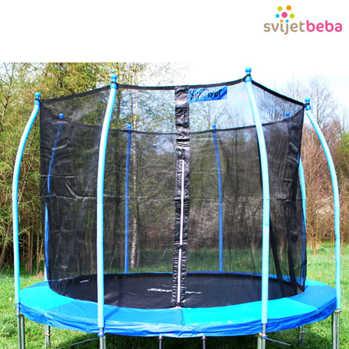 Igra na otvorenom | Trampolin 2U1 304cm | Plavi Igra na otvorenom | Trampolin 2U1 304cm | Plavi