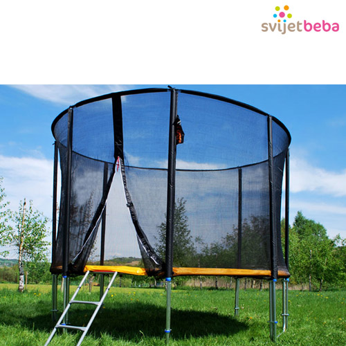 Igra na otvorenom | Trampolin 2U1 304cm | Žuti Igra na otvorenom | Trampolin 2U1 304cm | Žuti