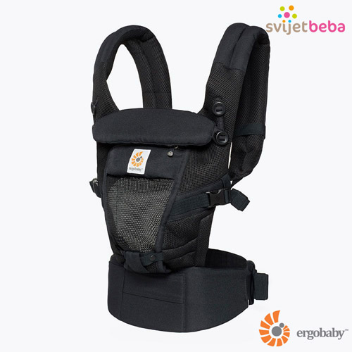 Ergobaby | Ergobaby Adapt | Cool Air - Crna Ergobaby | Ergobaby Adapt | Cool Air - Crna