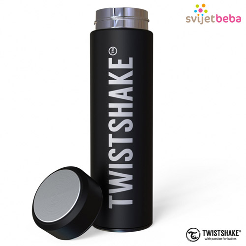 Hranjenje | Termo bočice | Twistshake termosica - Black Hranjenje | Termo bočice | Twistshake termosica - Black