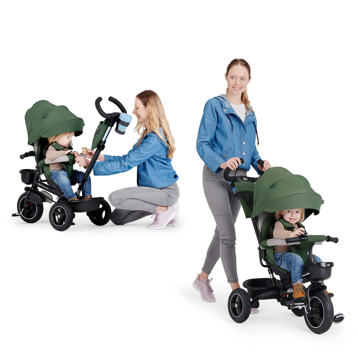 Kinderkraft Tricikl Spinstep - Platinum-6