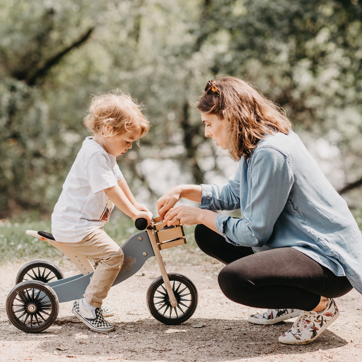 Tiny Tot 2u1 PLUS - Slate Blue-0