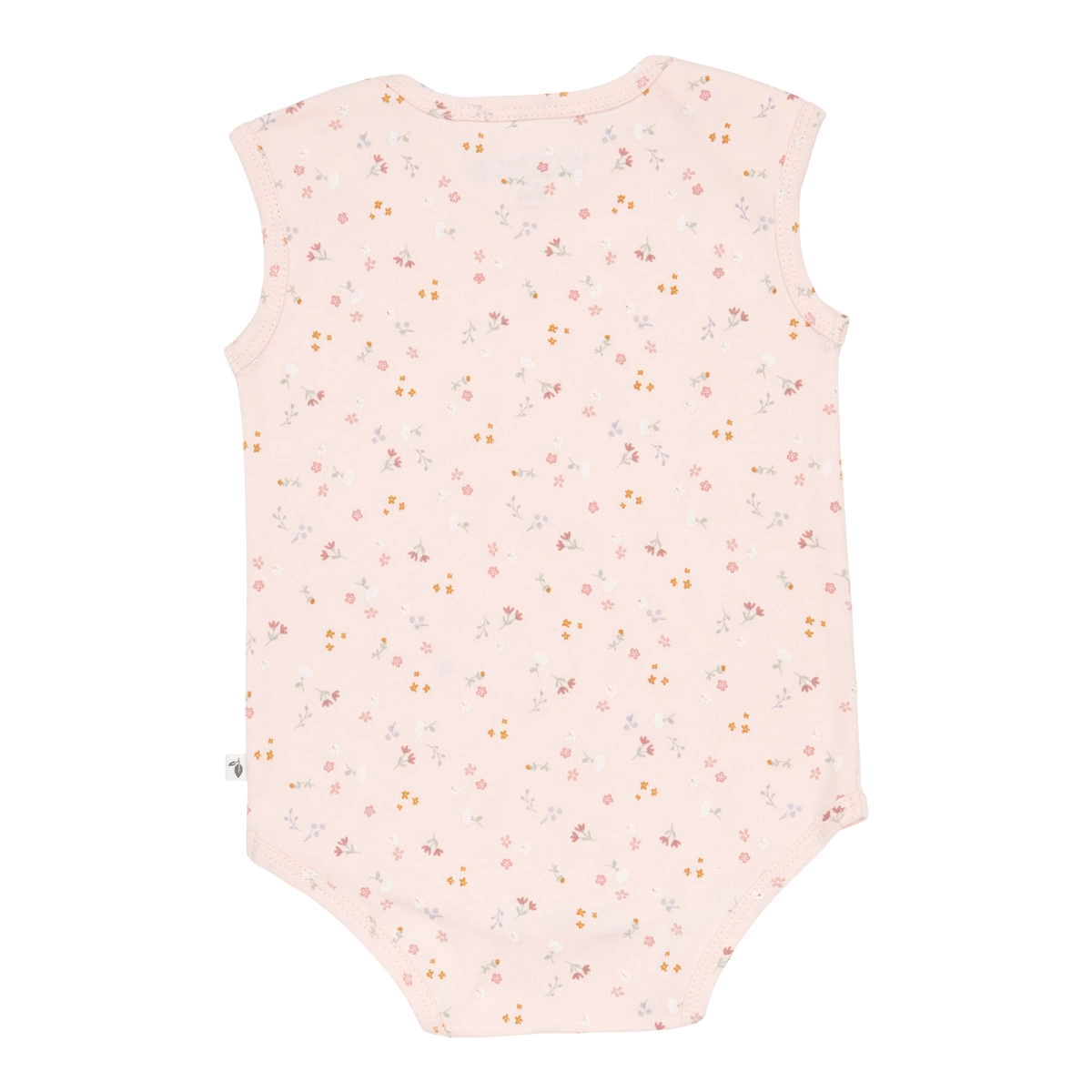 Bodi bez rukava - Little Pink Flowers-0