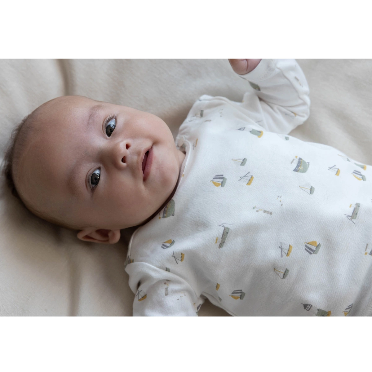 Bodi bez rukava - Sailors Bay White-2