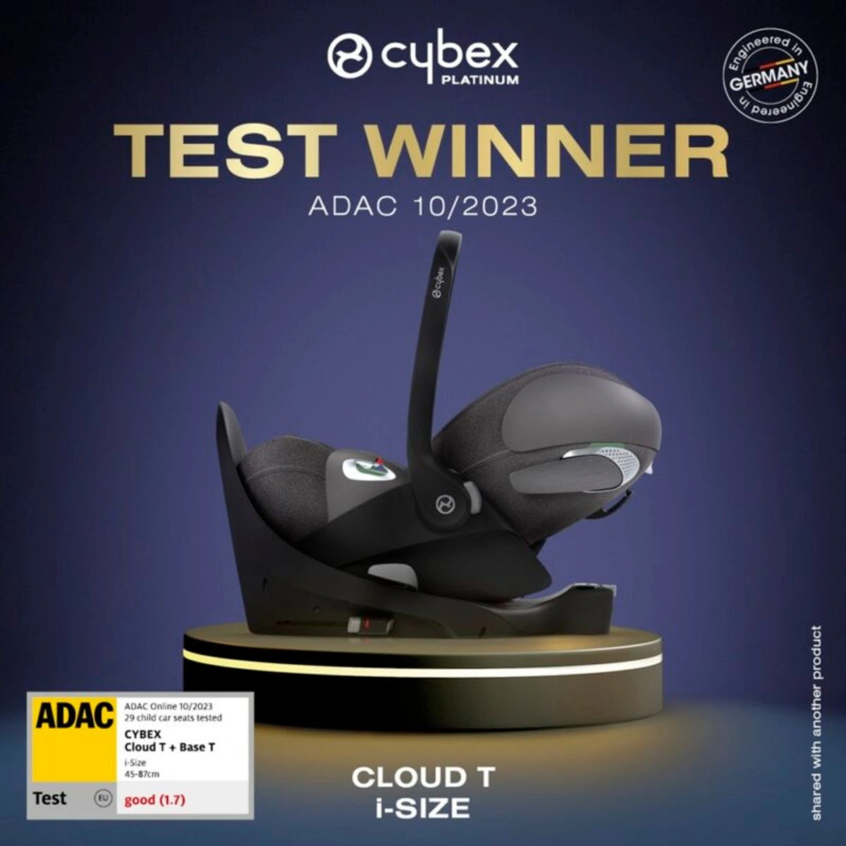Cloud T i-Size 0-13 kg - Comfort Sepia Black-11