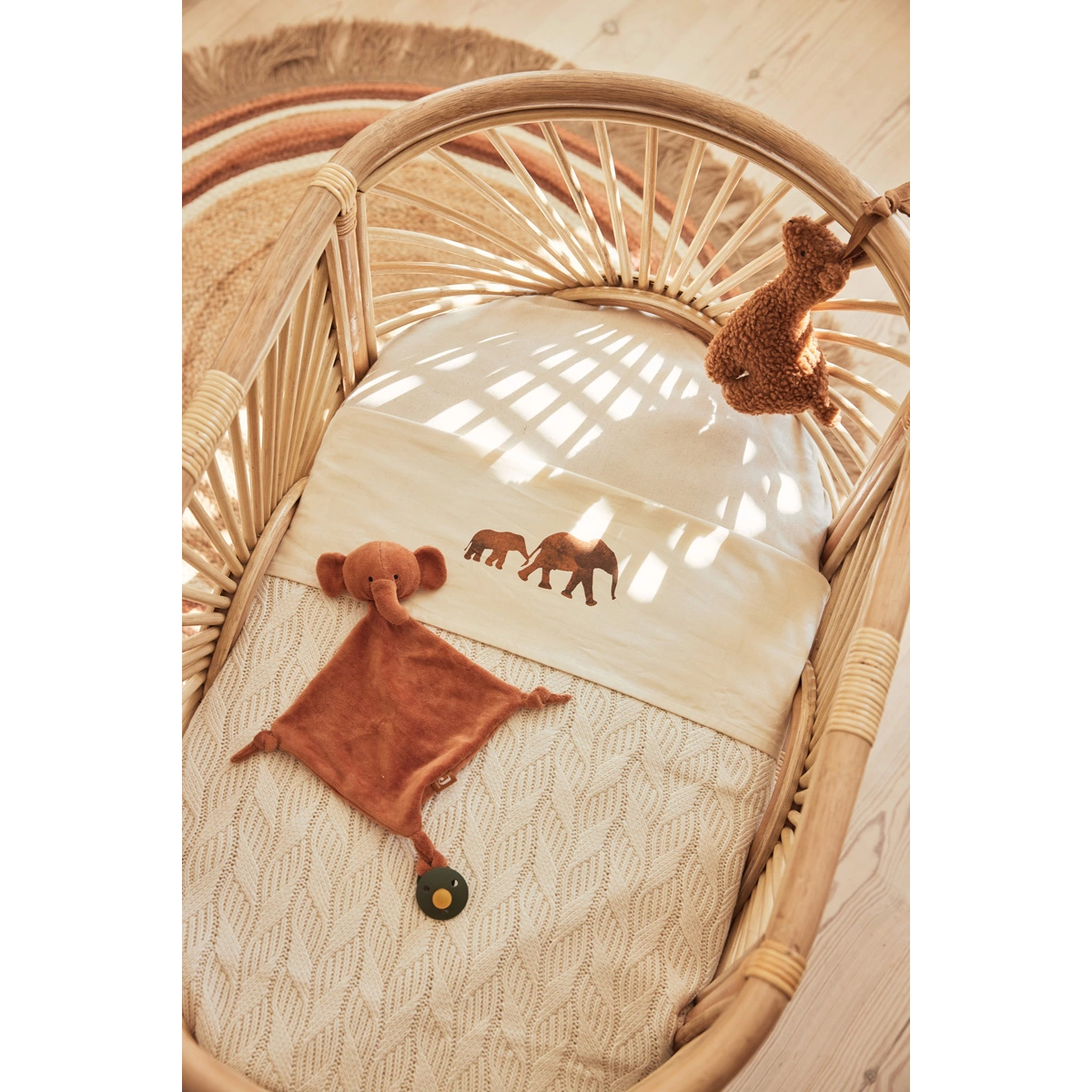 Deka 75x100cm Spring Knit - Ivory-2