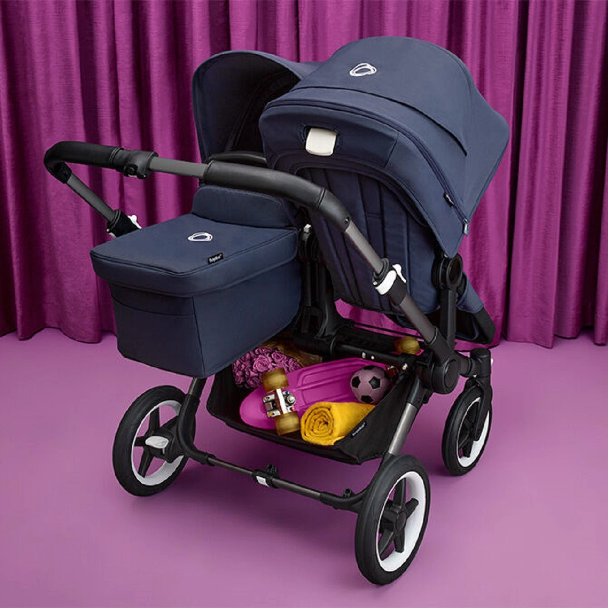 Donkey5 Duo Black - Midnight Black, Stormy Blue-1