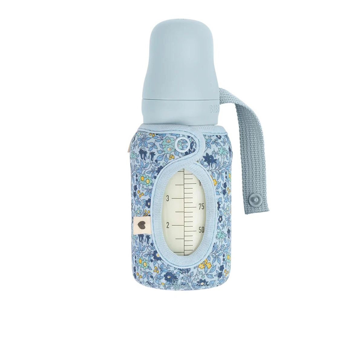 Etui za bočicu 110ml - Liberty Chamomile Lawn Baby Blue-0