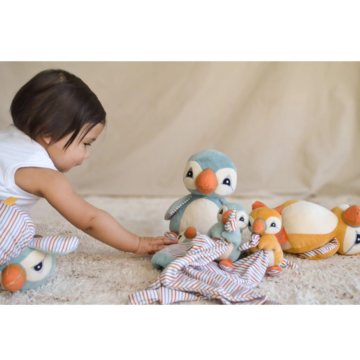 First Puffin Softtoy - Žuta-2