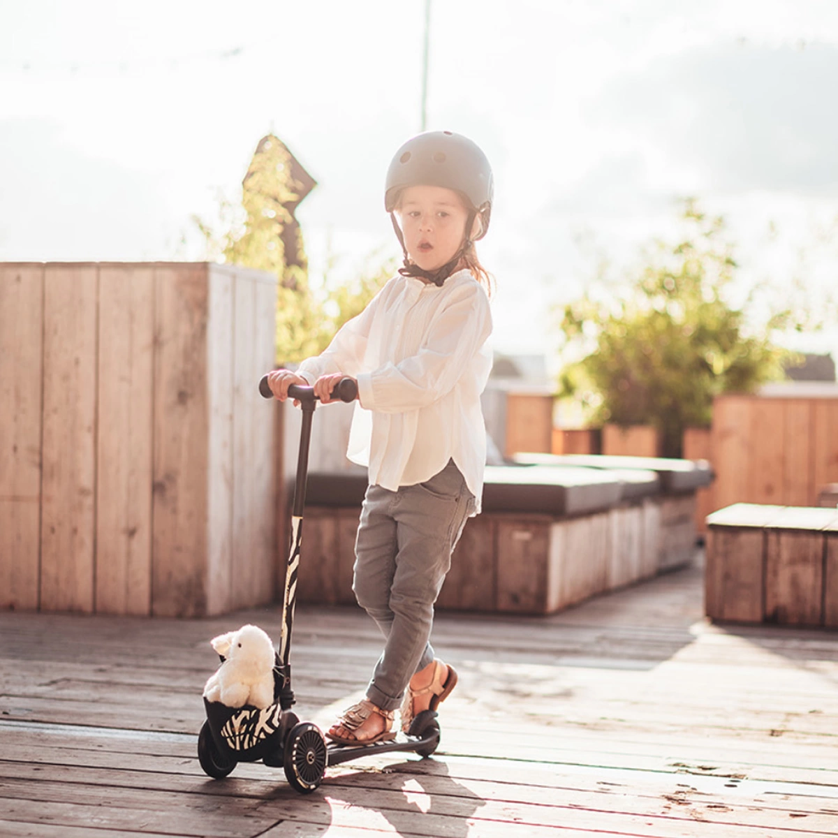 Romobil Highwaykick 2 Lifestyle - Zebra-4