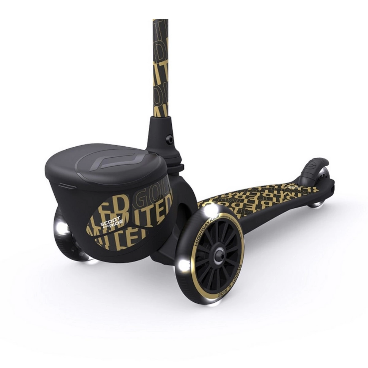 Romobil Highwaykick 2 - Limited Edition Black and Gold-1