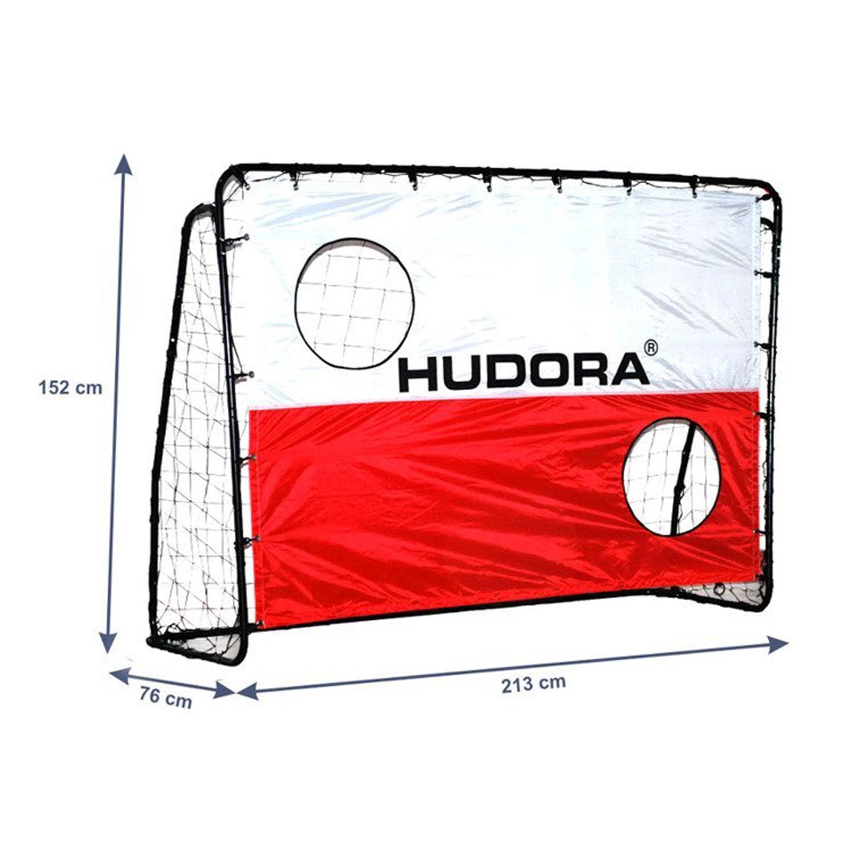 Hudora Gol 2u1, 213cm-4