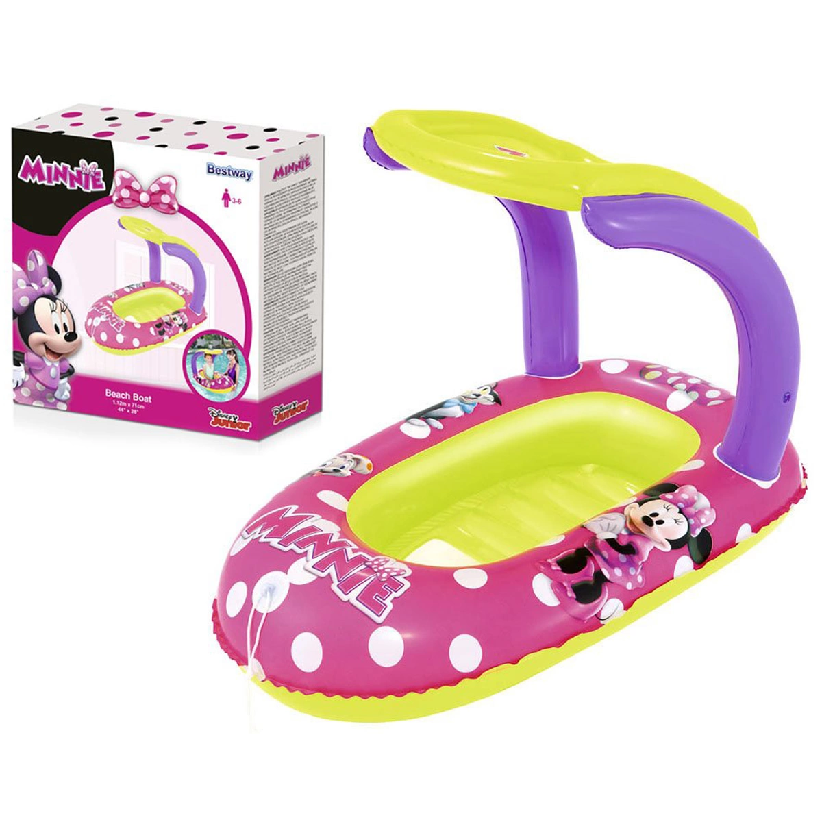 Bestway Zračni jastuk sa krovićem - Minnie-0