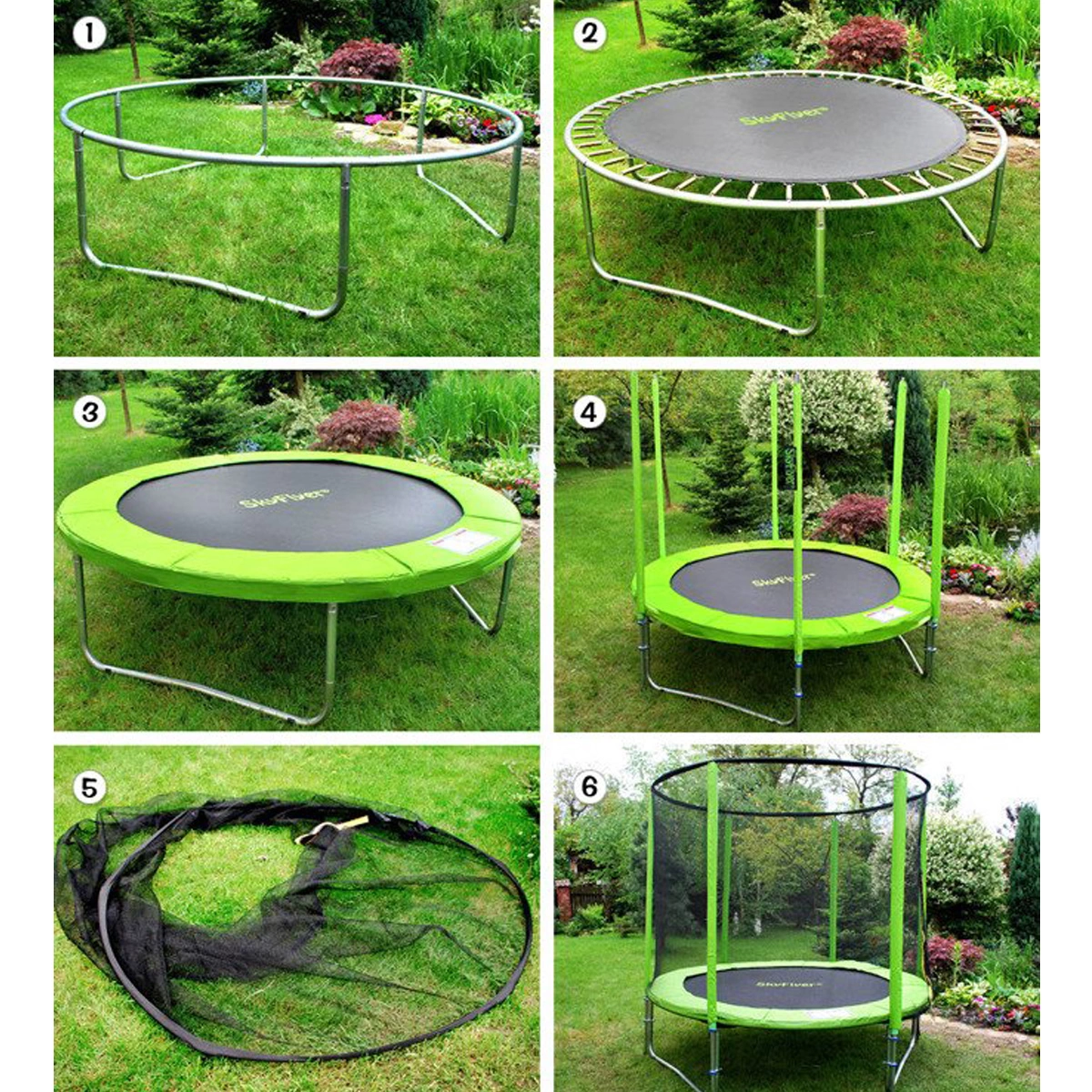 Trampolin 2u1 - 180cm-0