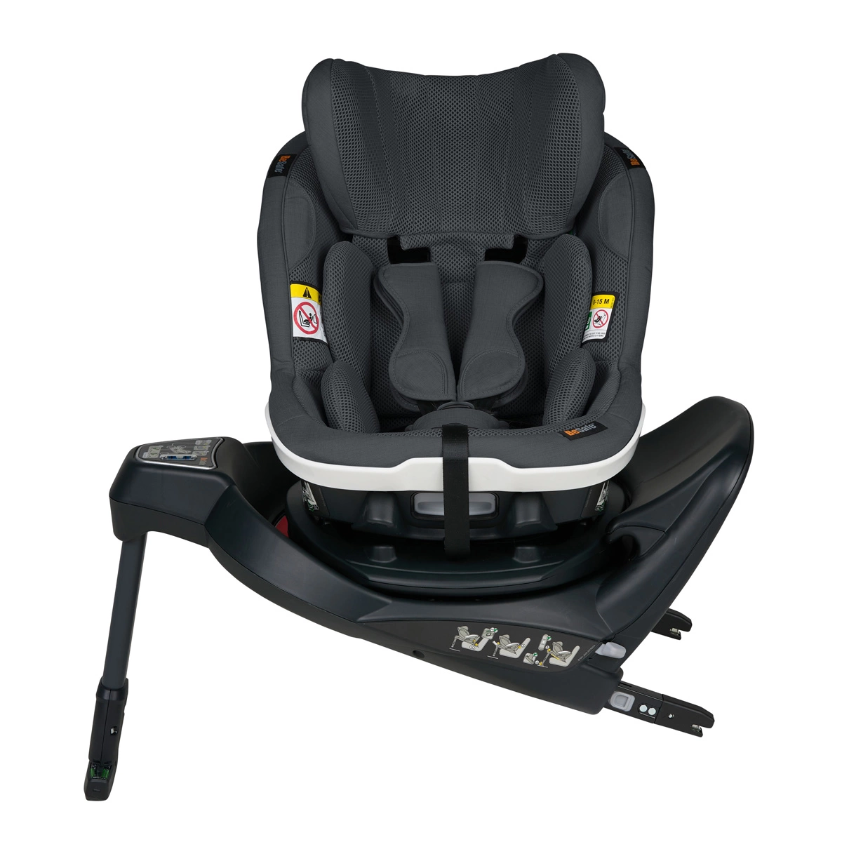 IZi Turn B i-Size - Peak Mesh Anthracite-0