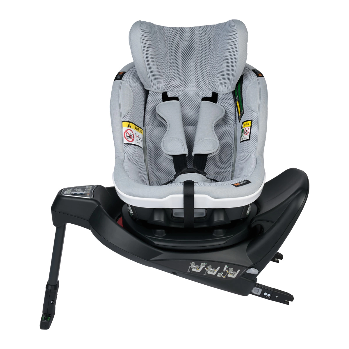 IZi Turn B i-Size - Peak Mesh Siva-2
