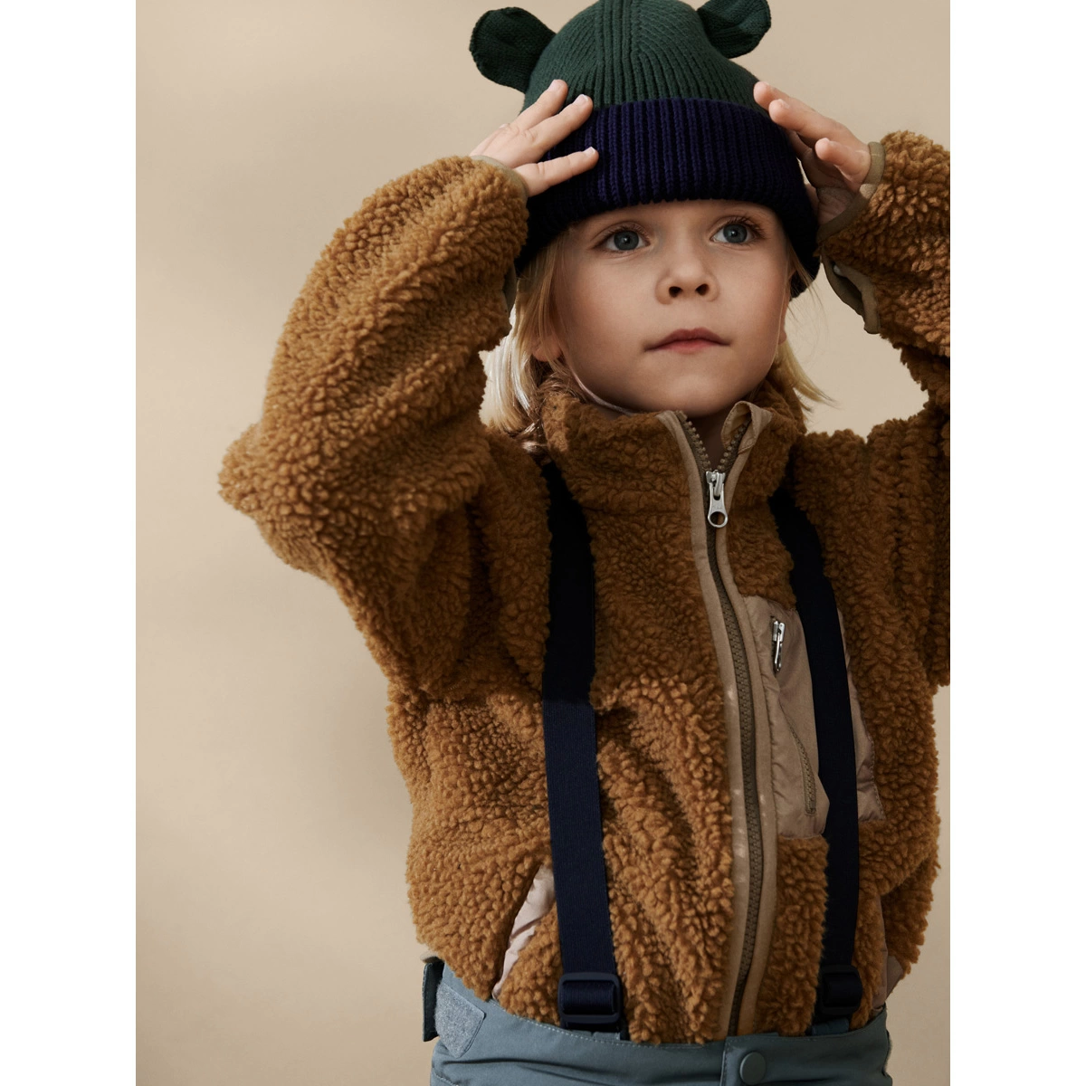 Kapa Gina - Navy Hunter Green Mix-2