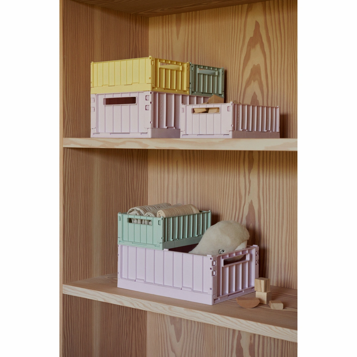 Set kutija za pohranu WestonMedium - Lemon-1