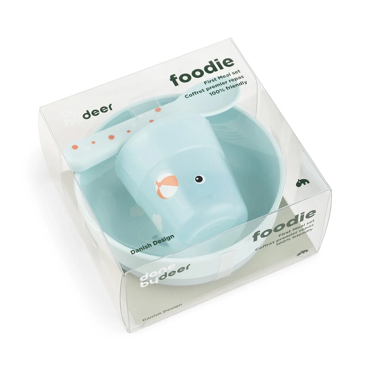 Set za jelo First Foodie Playground - Blue-1