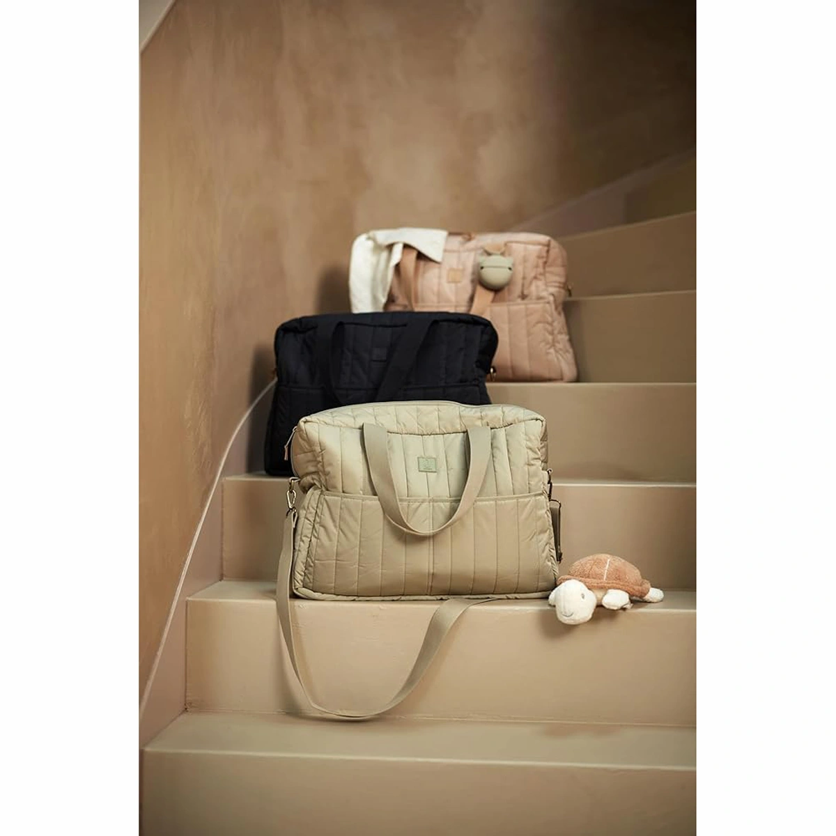 Torba za previjanje - Puffed Moos Olive-3