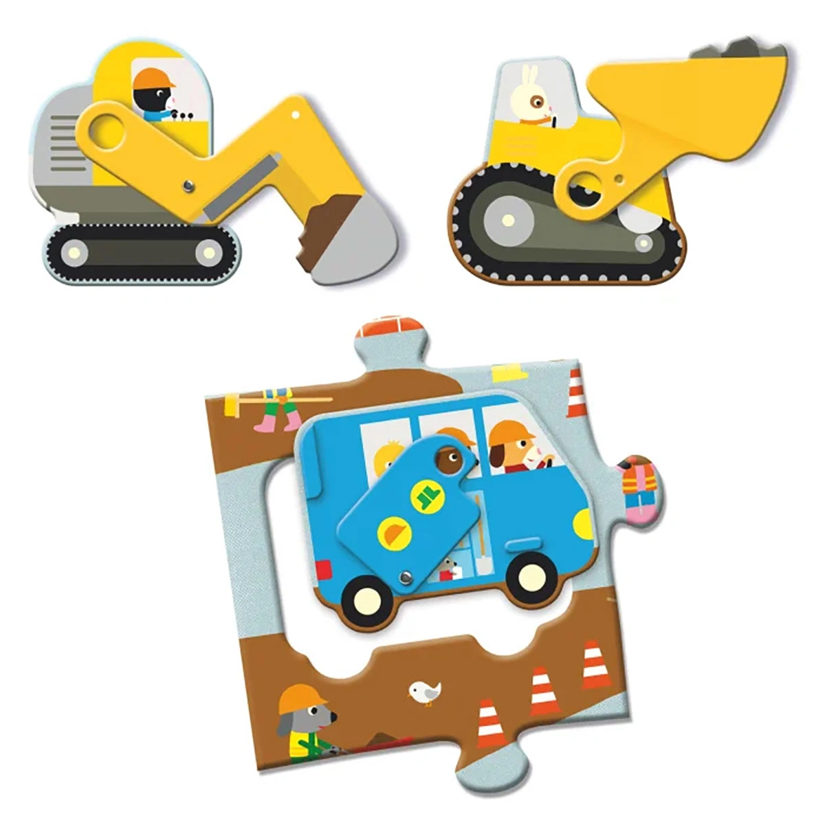 Velike puzzle - Gradilište-0