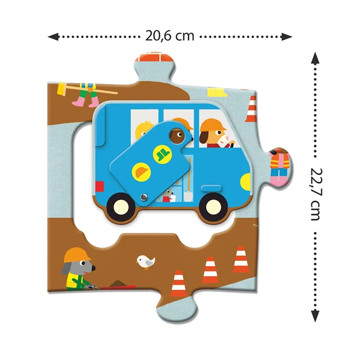 Velike puzzle - Gradilište-2